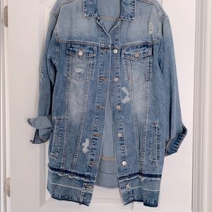 Mustard Seed Oversized Denim Jacket